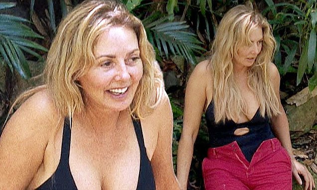 Carol Vorderman Strips Down To A Very Racy Swimsuit On Im A Celeb Daily