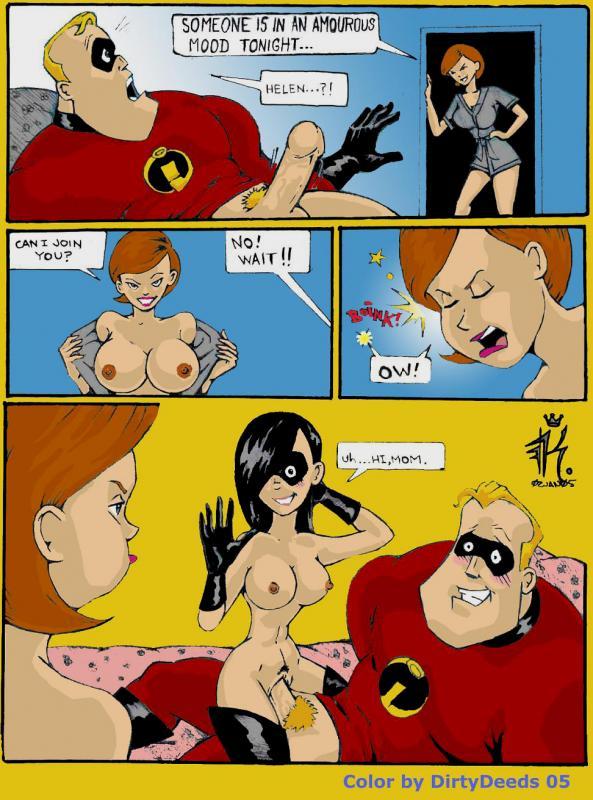 Mr Incredible Caught Fucking Violet Incredibles Cartoon Porn