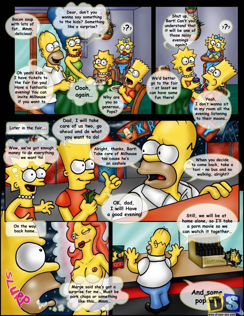 Cartoon porno simpsons Simpsons