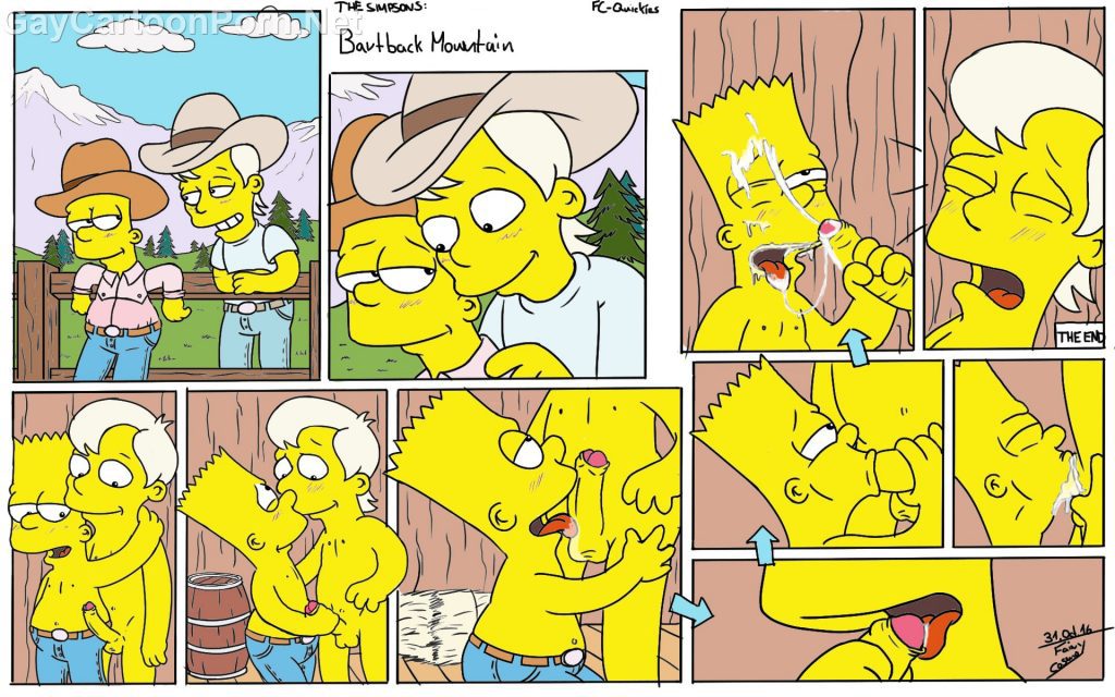 Bart Simpson Gay