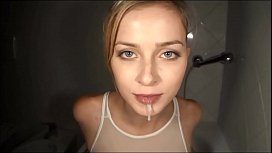 Abigaile Johnson Schoolgirl Cosplay Sex Blowjob