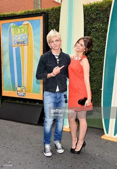 Actor Ross And Actress Maia Mitchell Arrive At A Special Screening