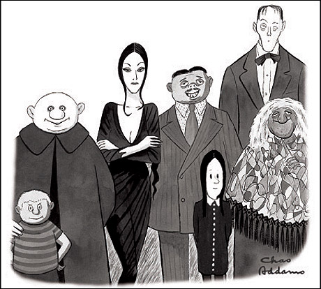 Addams Family Sketch Charles Addams The Addams Family