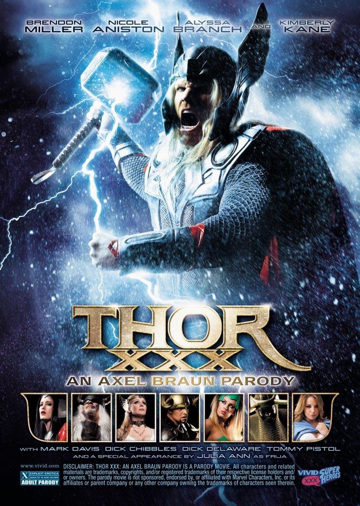 Adult Films Vivid Announces Thor An Axel Braun Parody
