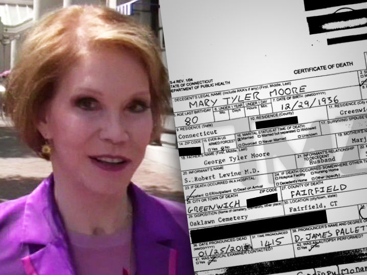 Alexis Naomi Porn Mary Tyler Moores Death Certificate Reveals Multiple Causes Of Death Tmz