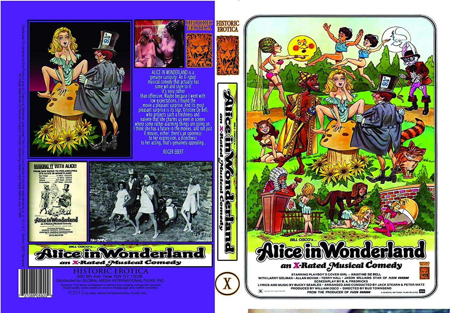 Alice In Wonderland An Erotic Comedy Kristine De Bell Ron Nelson Bill Osco Movies