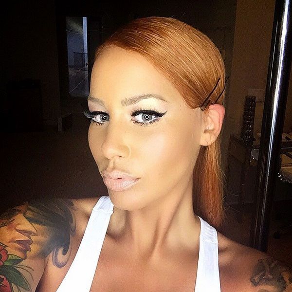 Amber Roses New Long Hair Is Jessica Rabbit Inspired Hot
