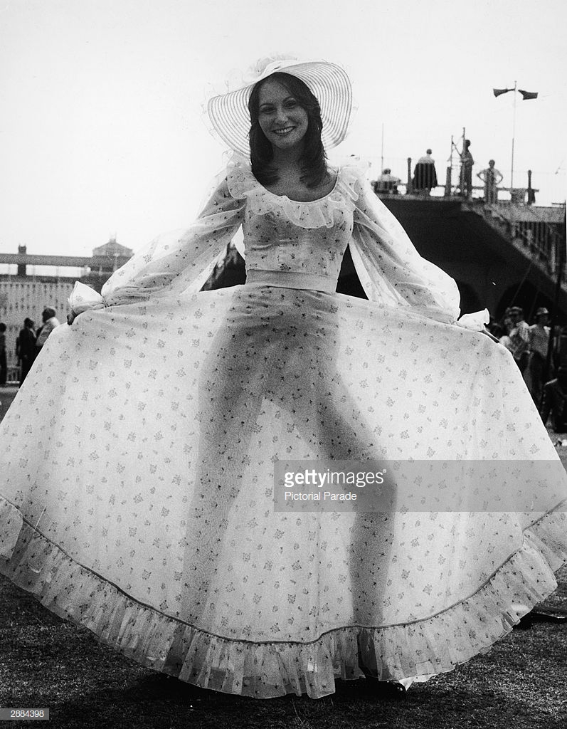 American Actor And Adult Film Star Linda Lovelace Attends The England Picture