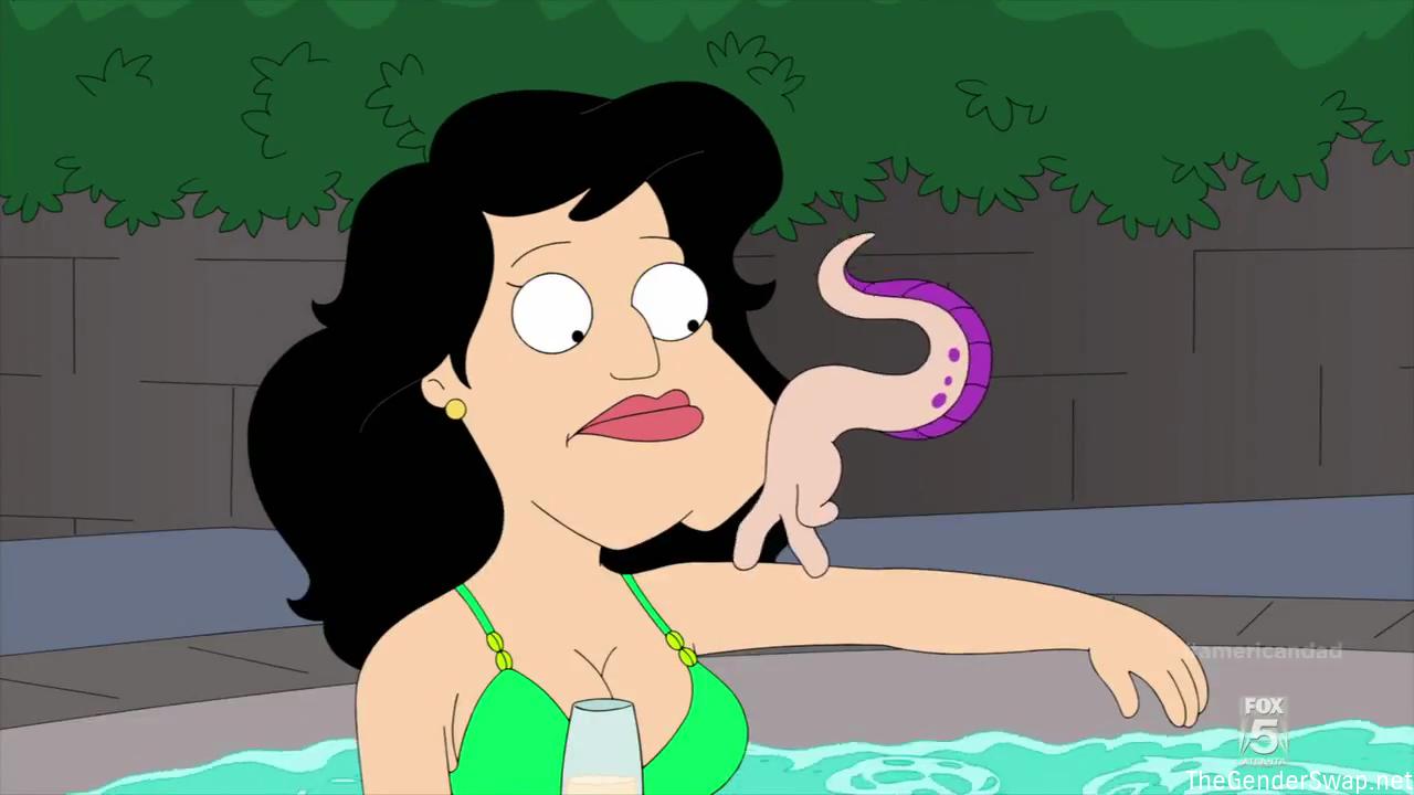 American Dad Stan Goes On The Pill Gender Transformation