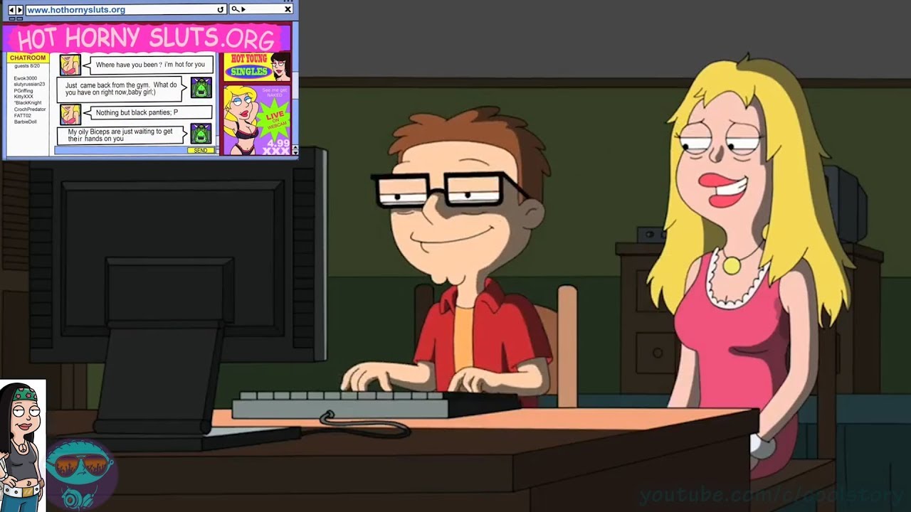 American Dad Steve Watches Porn With His Mom Youtube