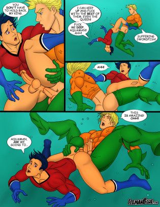 Aquaman Fucks Aqualad Superhero Luscious 3