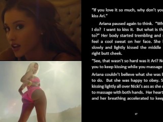 Ariana Grande Is Nicki Minaj Ass Licking Slave Lesbian 1
