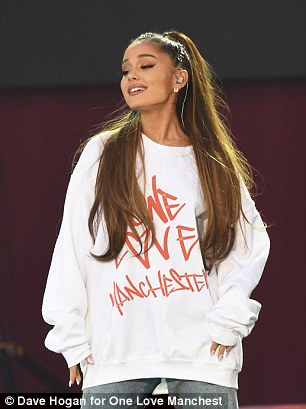 Ariana Grande Performs At The One Love Manchester Benefit Concert