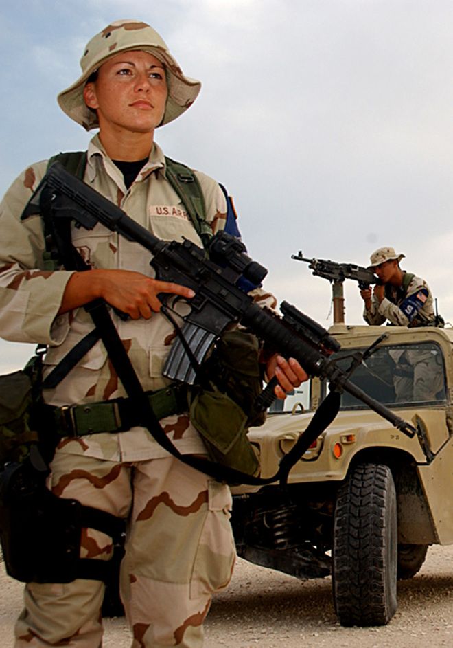 Army Women Thank You For Protecting Us She Sure Has Respect