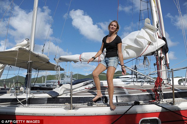 Around The World In Days Laura Dekker Arrived In Maarten Yacht Club