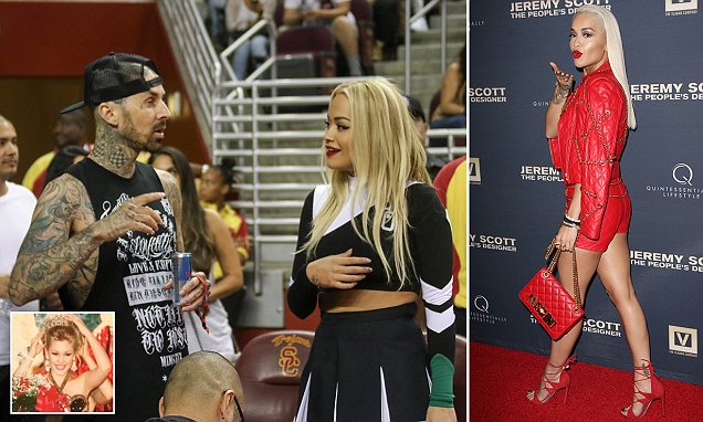 As Rita Ora Finds Love With Travis Barker His Ex Wife Gives A Grim Warning Daily Mail Online