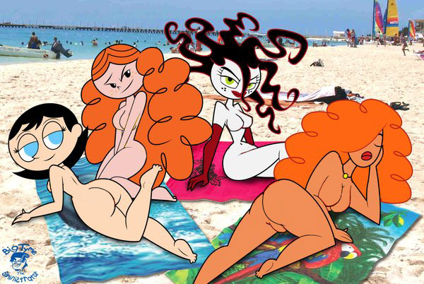Ass Beach Breasts Keane Nude Powerpuff Girls Princess Morbucks