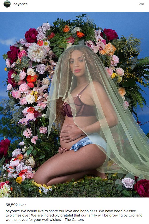 Baby Joy Beyonce Revealed She Is Pregnant With Twins With A Mess