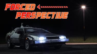 Back To The Future Forced Perspective