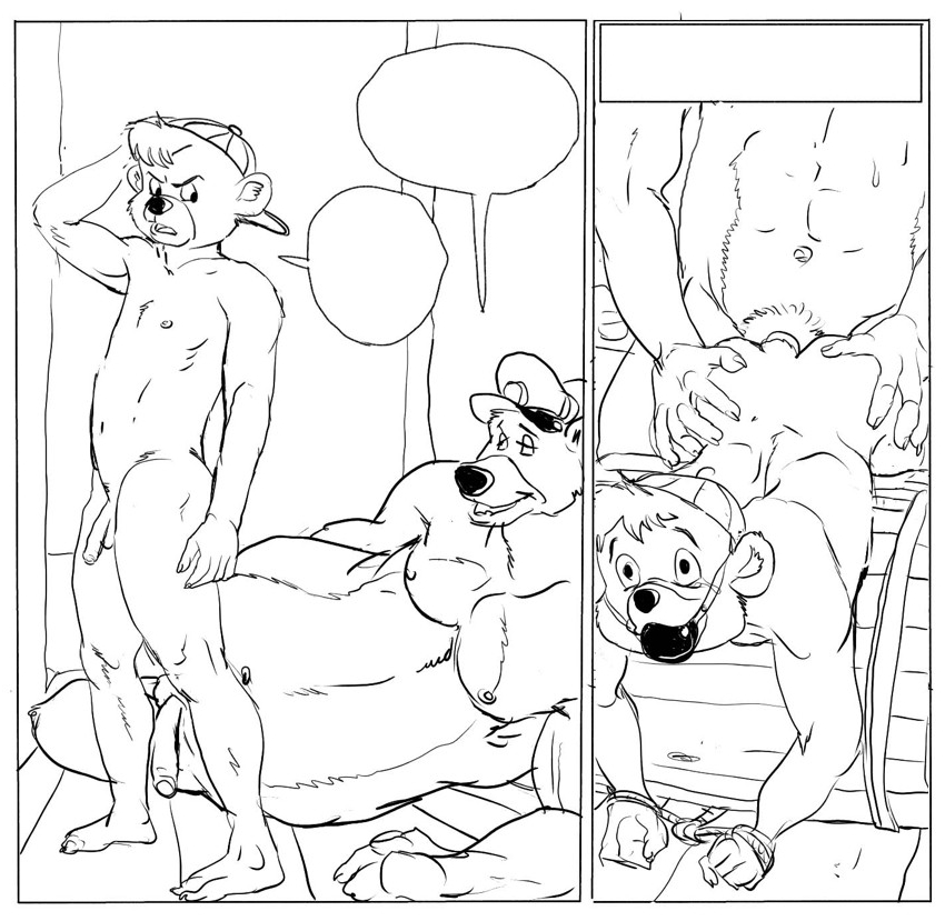 Baloo Kit Cloudkicker Talespin Anal Sex Baloo Bear Bondage Comic Cum Disney Furronika