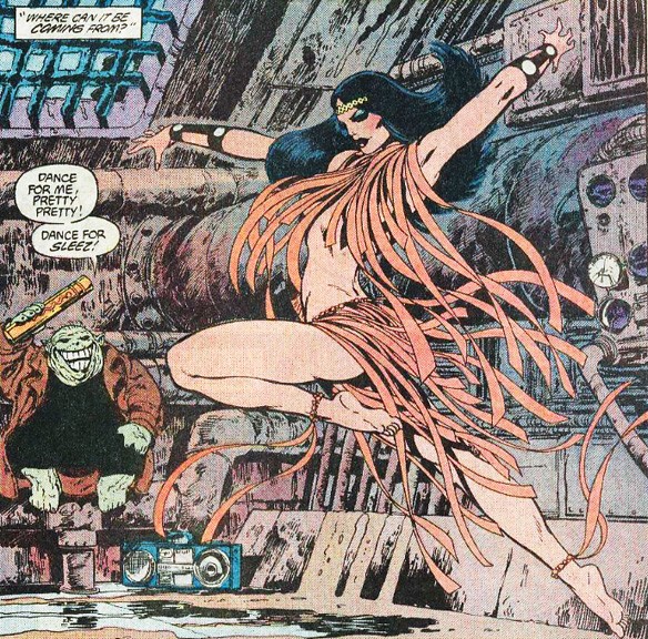 Barda A Fierce Warrior Woman Forced To Dance Like A Stripper In The Sewer For This Wretched Little Toad Creature