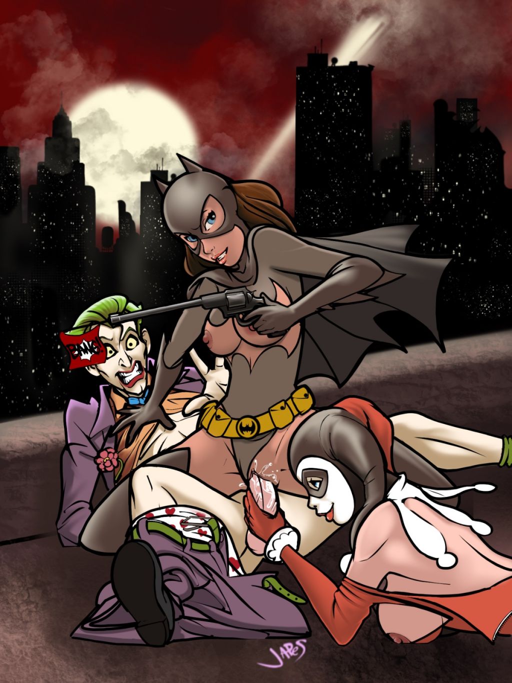 Batgirl Fucks Joker Harley Quinn Batgirl Porn Gallery
