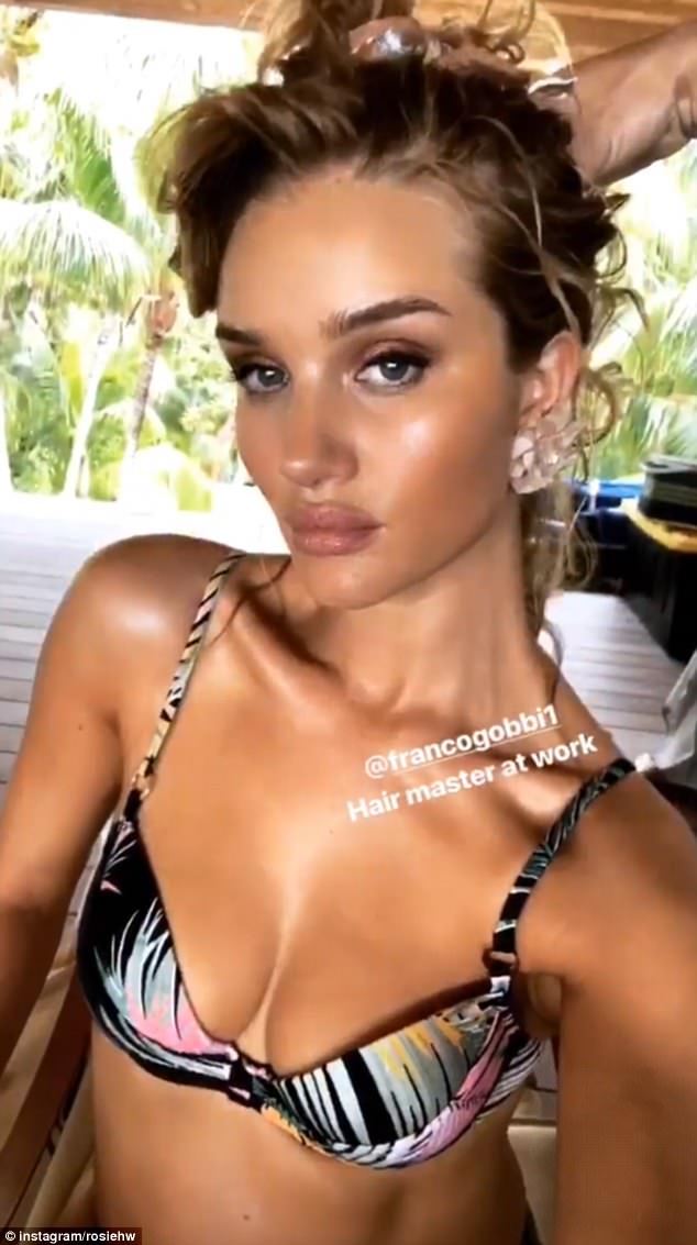 Beach Babe Model Rosie Huntington Whiteley Proved Shes Back And Better Than Ever