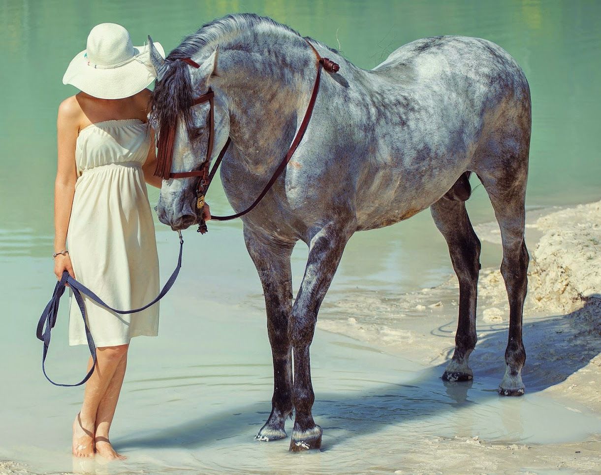 Beautiful Woman Miranda E And Horse Women Love Horses