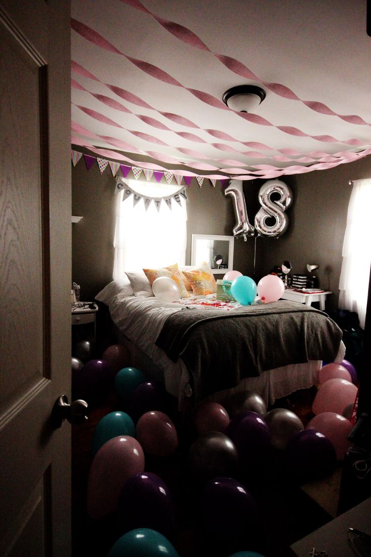 Bedroom Surprise For Birthday Its Me Kiersten Marie Pinterest Bedrooms Birthdays And Gift