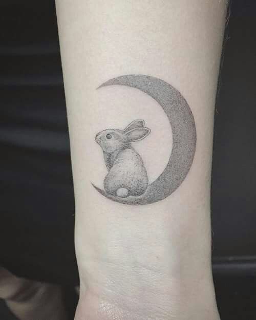 Best Bunny Tattoos Ideas On Pinterest Tattoo Drawings 1