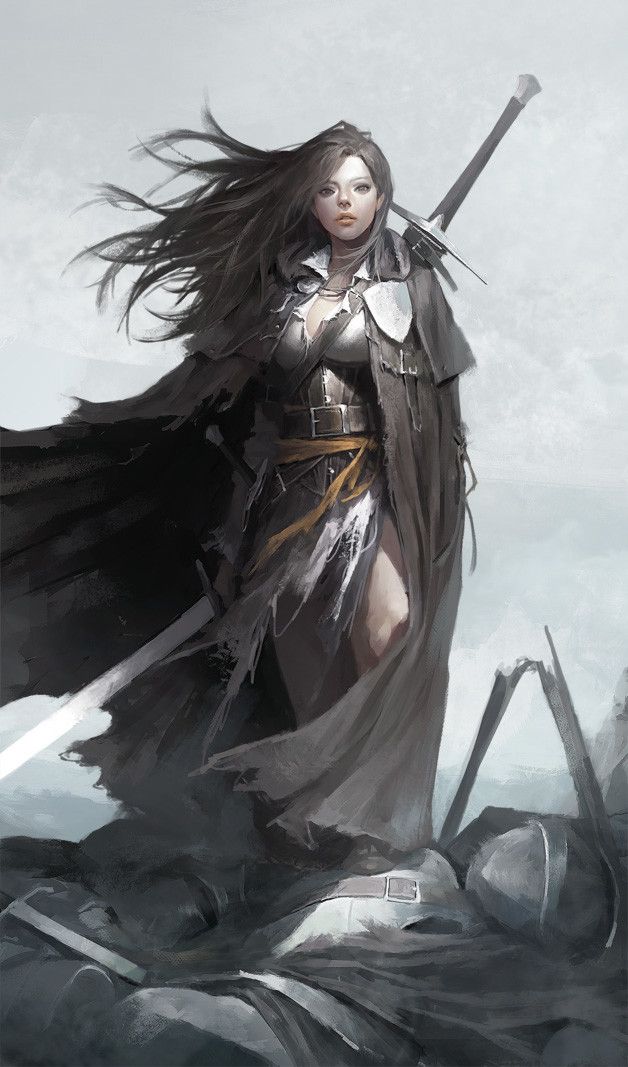 Best Fantasy Female Warriors Images On Pinterest Character