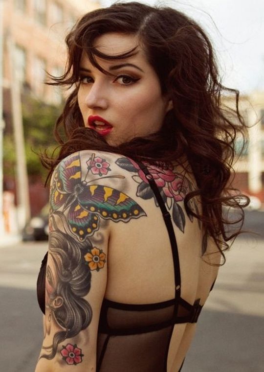 Best Girls Images On Pinterest Girl Tattoos Tatoos
