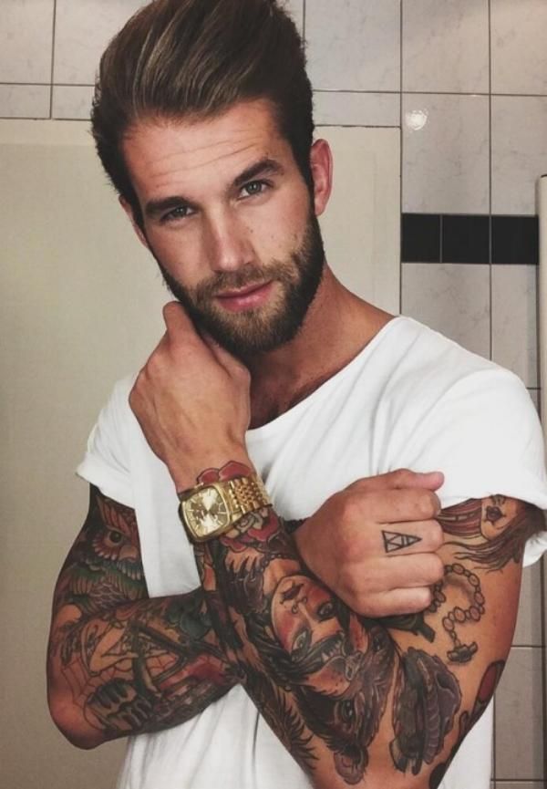 Best Guys With Tattoos Ideas On Pinterest Men With Tattoos Men With Tattoos Quotes And Guys With Beards