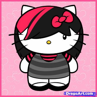 Best Hello Kitty Punk Images On Pinterest Punk Rock Hello 1
