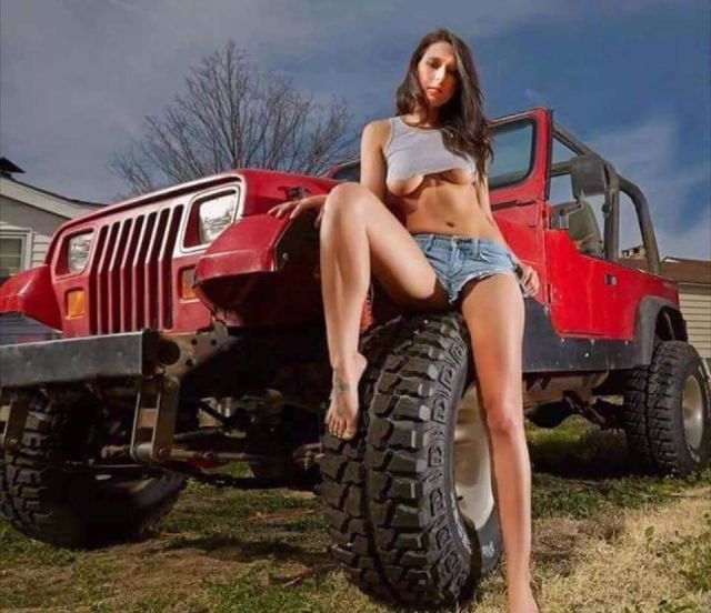 Best Hot Girls And Jeeps Images On Pinterest Jeep Truck