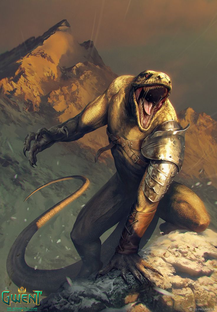 Best Lizardman Warrior Images On Pinterest Character Design