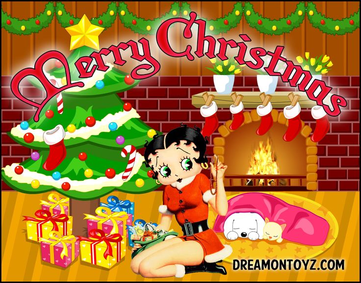 Best Merry Christmas Betty Boo Images On Pinterest Merry
