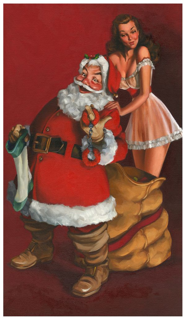 Best Naughty Santa Images On Pinterest Naughty Santa Xmas 2