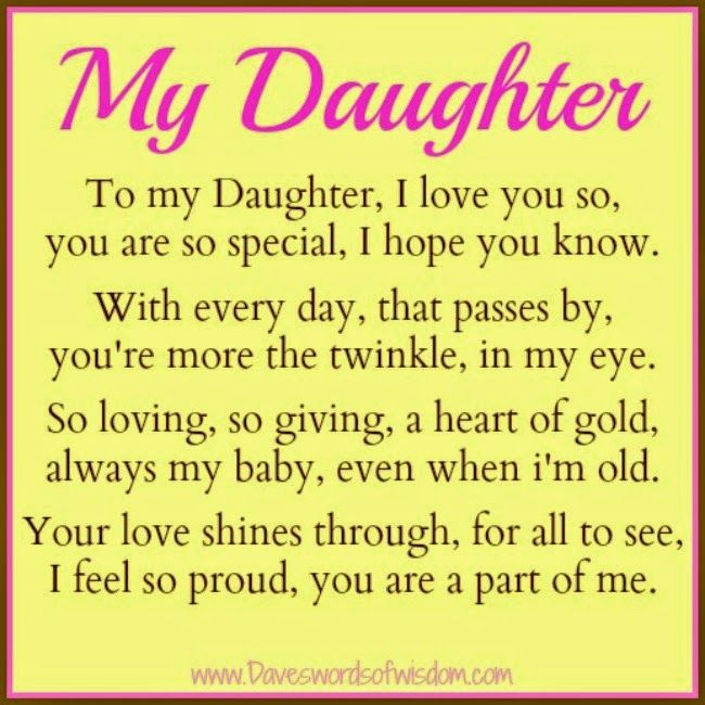Best Poem To Daughter Ideas On Pinterest Mother 2