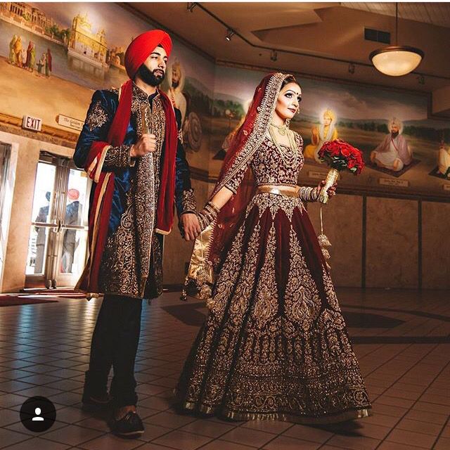 Best Punjabi Wedding Dresses Ideas On Pinterest Indian Bride