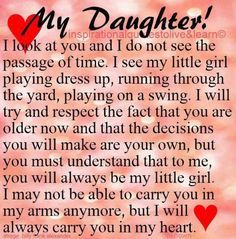 Birthday Quotes For A Special Daughter With Images To Share Google Search