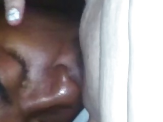 Black Guy Eating Some White Pussy Porn Tube Video