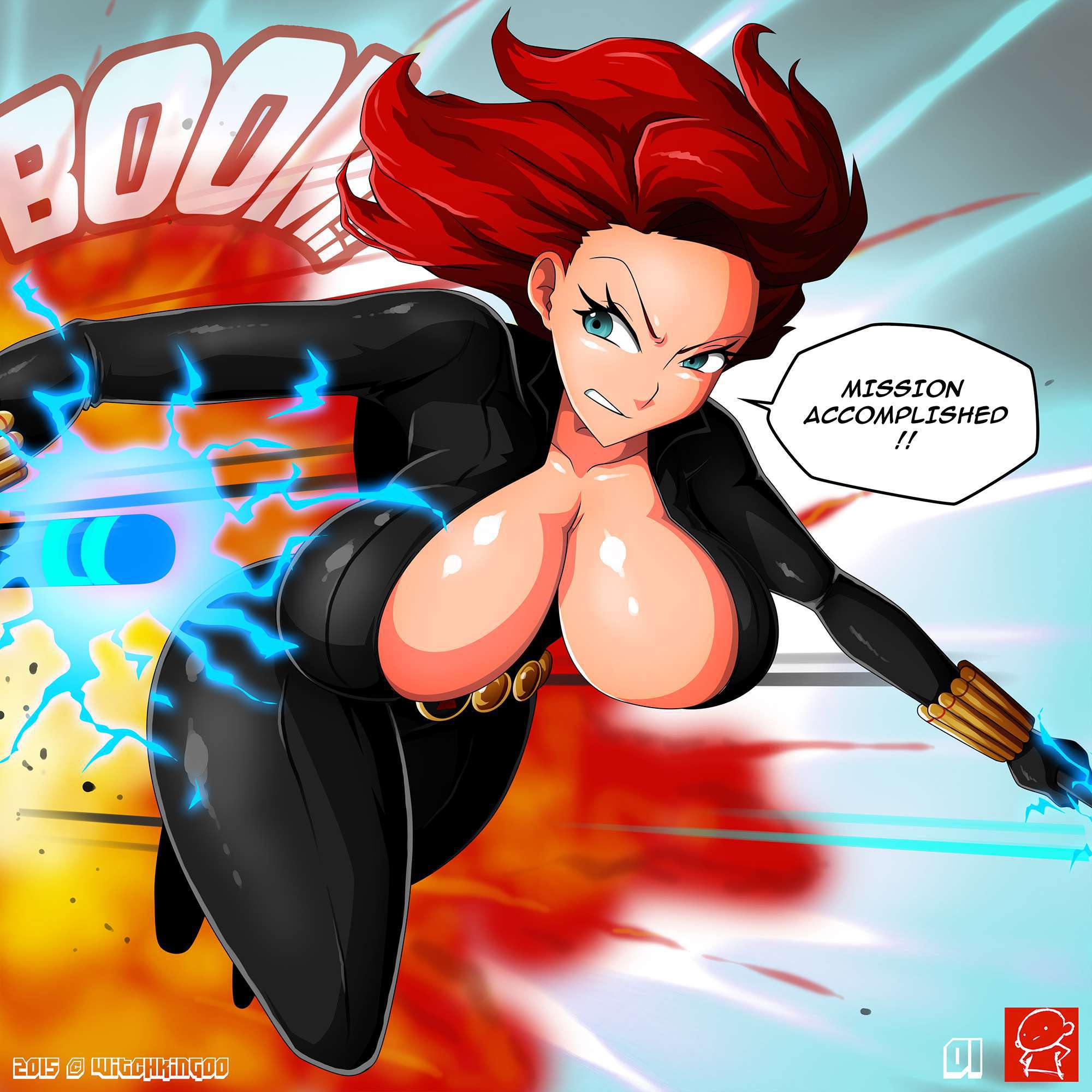 Black Widow Avengers Witchking At Manga Porn Pro 4