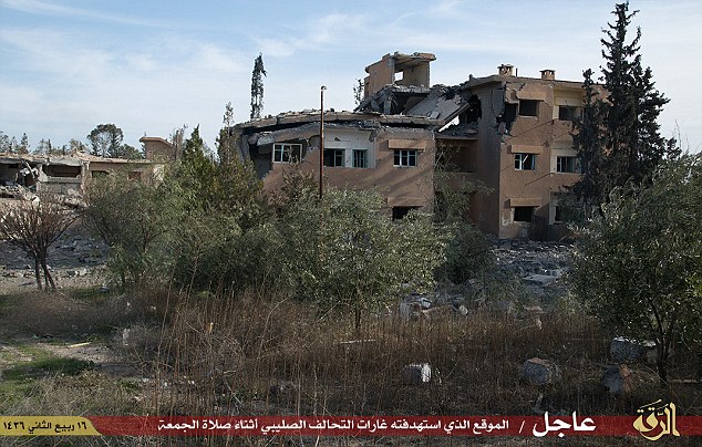 Blast Isis Released Images Of This Badly Damaged Building In Which They Claimed Kayla Jean
