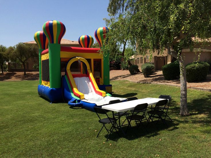 Bouncy House Porn Awesome Hot Air Balloon Theme Combo Bounce House Slide With Pool Can