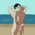 Boys Beach Cock Evan Daniels Gay James Howlett Logan Male Only Marvel Nude Spyke Wolverine