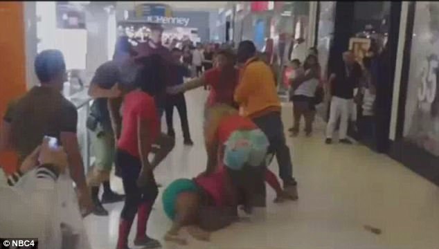 Brawl Video Of The Squabble Shows Six Women Duke It Out In The Edison Mall