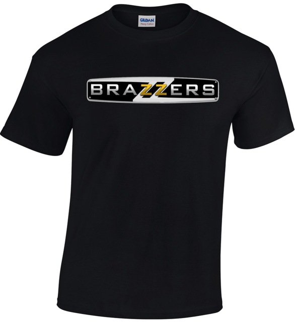 Brazzers Shirt Porn Porno Funny Adult Tshirt Free Shipping New Shirt Men Fashion