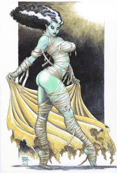 Bride Of Frankenstein Cartoon Porn Images About Art Adams On Pinterest Sea Witch Jpg