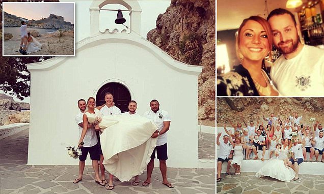 British Couples Sex Act Photo Sparks Rhodes Wedding Ban Daily Mail Online
